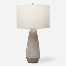 Volterra Taupe-Gray Table Lamp (28394-1)