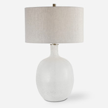 Whiteout Mottled Glass Table Lamp (28469-1)