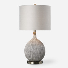 Hedera Textured Ivory Table Lamp (27715-1)