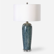 Maira Blue Ceramic Table Lamp (27130-1)