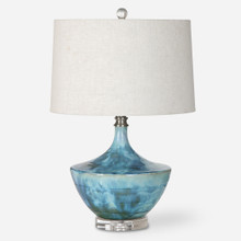 Chasida Blue Ceramic Lamp (27059-1)