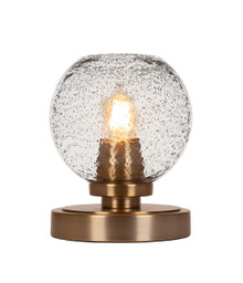 Luna Accent Table Lamp Shown In New Age Brass Finish (51-NAB-4102)