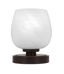 Luna Accent Table Lamp Shown In Dark Granite Finish (51-DG-4811)