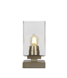 Luna 1 Light Table Lamp In New Age Brass (52-NAB-530)