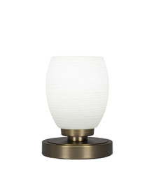 Luna 1 Light Table Lamp In New Age Brass (51-NAB-615)