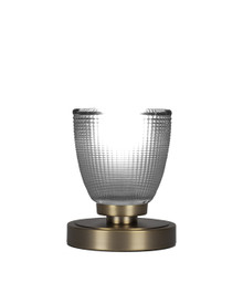 Luna 1 Light Table Lamp In New Age Brass (51-NAB-500)