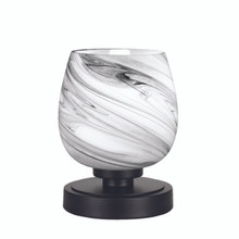 Luna 1 Light Table Lamp In Matte Black (51-MB-4819)