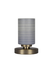 Luna 1 Light Table Lamp In New Age Brass (51-NAB-4062)