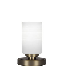 Luna 1 Light Table Lamp In New Age Brass (51-NAB-4061)