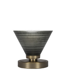 Luna 1 Light Table Lamp In New Age Brass (51-NAB-4059)