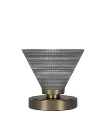 Luna 1 Light Table Lamp In New Age Brass (51-NAB-4052)