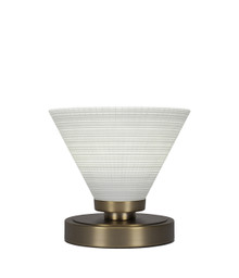 Luna 1 Light Table Lamp In New Age Brass (51-NAB-4051)