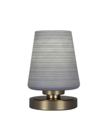Luna 1 Light Table Lamp In New Age Brass (51-NAB-4032)