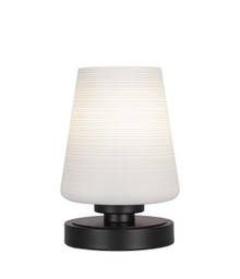 Luna 1 Light Table Lamp In Matte Black (51-MB-4031)