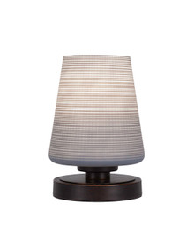 Luna 1 Light Table Lamp In Dark Granite (51-DG-4032)