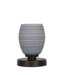 Luna 1 Light Table Lamp In Dark Granite (51-DG-4022)