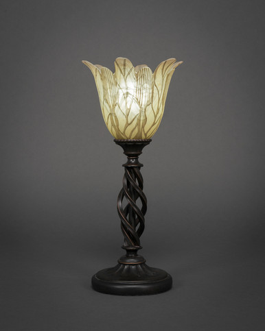 Elegante 1 Light Table Lamp In Dark Granite (61-DG-1025)