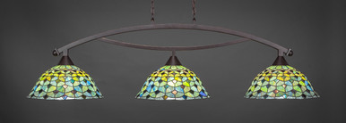 Bow 3 Light Island In Dark Granite (873-DG-996)