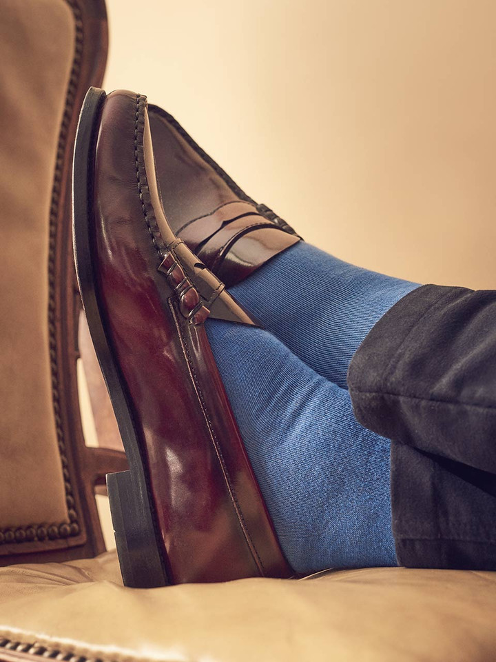 Close Up Image of Penny Loafers