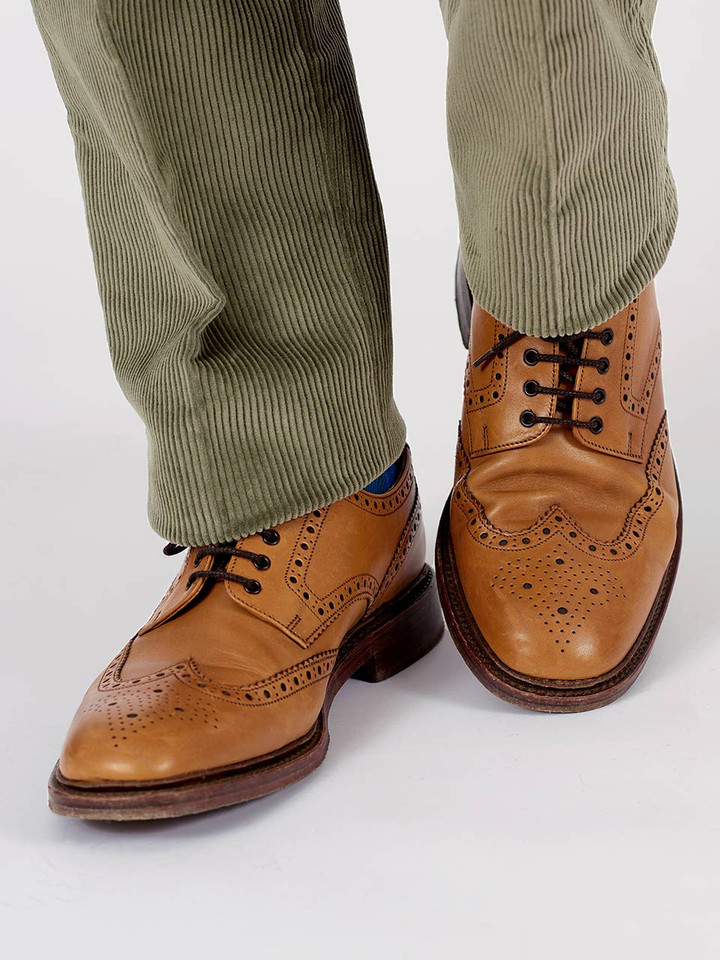 Men's Corduroy Pants & Loake Chester Brogues