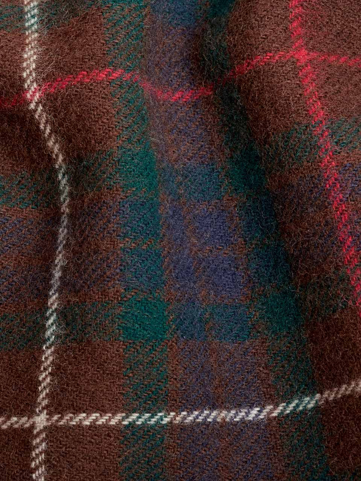 Bronze Wool Scarf  Close Up