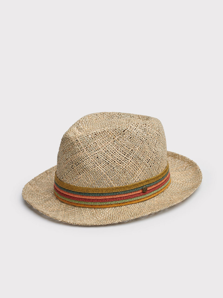 Men's Seagrass Straw Fedora