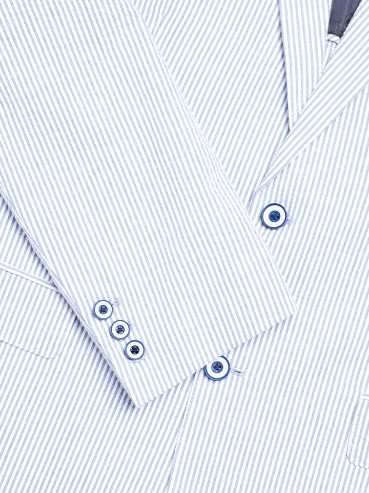 Seersucker Fabric Close Up