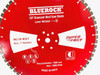 BLUEROCK MG-20-WSLY 20” Diamond Wall Saw Blade Longyear with 1" Bore