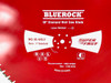 BLUEROCK MG-36-WSLY 36” Diamond Wall Saw Blade Longyear with 1" Bore
