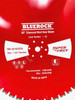BLUEROCK MG-30-WSPEN 30” Diamond Wall Saw Blade Pentruder with 1-3/8" Bore