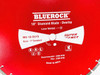 BLUEROCK MG-18-OLFS 18” Diamond Blade Overlay Flat Floor Saw 1" Bore