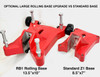 Split Payment 2 of 4 BLUEROCK Model 10Z1 Concrete Core Drill w/ Stand & 1"-10" Bit Set - PACKAGE DEAL