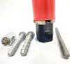 BLUEROCK® BLOCK 2" Diamond Core Drill Start Guide Kit – Concrete Centering Template with SDS Drill Bit & Reusable Anchors