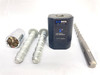 BLUEROCK® BLOCK 2" Diamond Core Drill Start Guide Kit – Concrete Centering Template with SDS Drill Bit & Reusable Anchors
