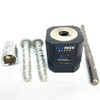 BLUEROCK® BLOCK 2.5" Diamond Core Drill Start Guide Kit – Concrete Centering Template with SDS Drill Bit & Reusable Anchors