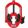 BLUEROCK HPC-6 3”–6” Heavy-Duty 4-Wheel Hinged Pipe Cutter – Cast Iron, Ductile Iron & Steel