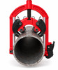 BLUEROCK HPC-6 3”–6” Heavy-Duty 4-Wheel Hinged Pipe Cutter – Cast Iron, Ductile Iron & Steel