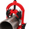 BLUEROCK HPC-6 3”–6” Heavy-Duty 4-Wheel Hinged Pipe Cutter – Cast Iron, Ductile Iron & Steel