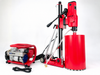 BLUEROCK 12Z1 T/S 12” Concrete Core Drill Package with Tilting Stand & VP-200 Vacuum Pump w/ 4L Tank