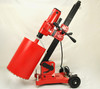 BLUEROCK Model 12Z1 LRBT/S Concrete Core Drill w/ Tilting Stand & Large Rolling Base