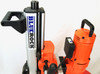 USED BLUEROCK Model 20Z1 T/S 220v Large Capacity Concrete Core Drill w/ Tilting Stand & Rolling Base