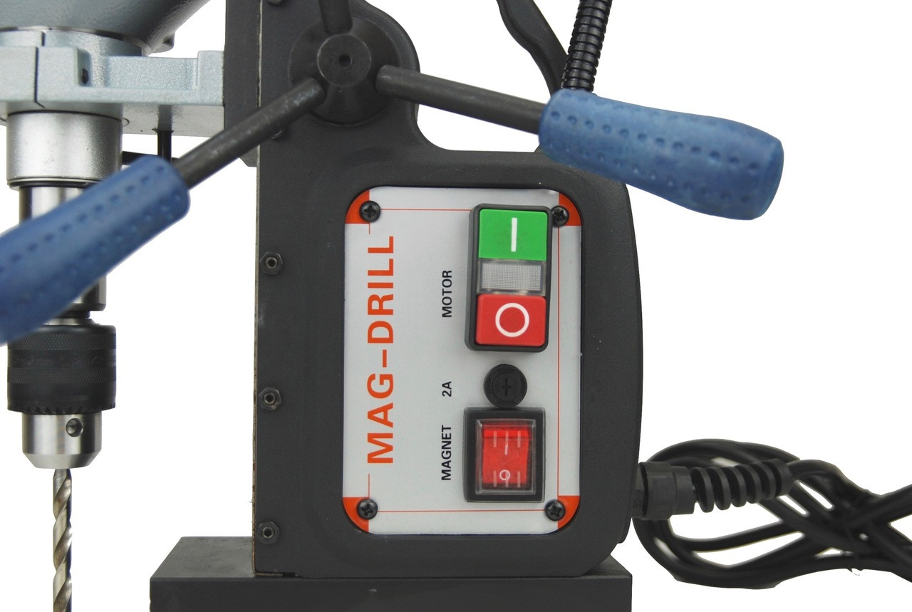 BLUEROCK Red BRM35A Drill Press Typhoon Mag Drill