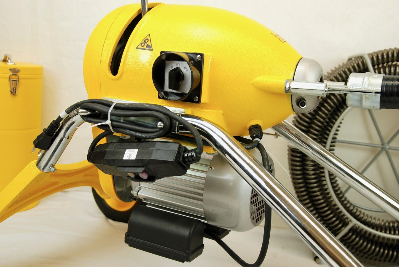 BLUEROCK SDS200 2" 8" Sectional Pipe Drain Cleaning Machine 1.5HP 60