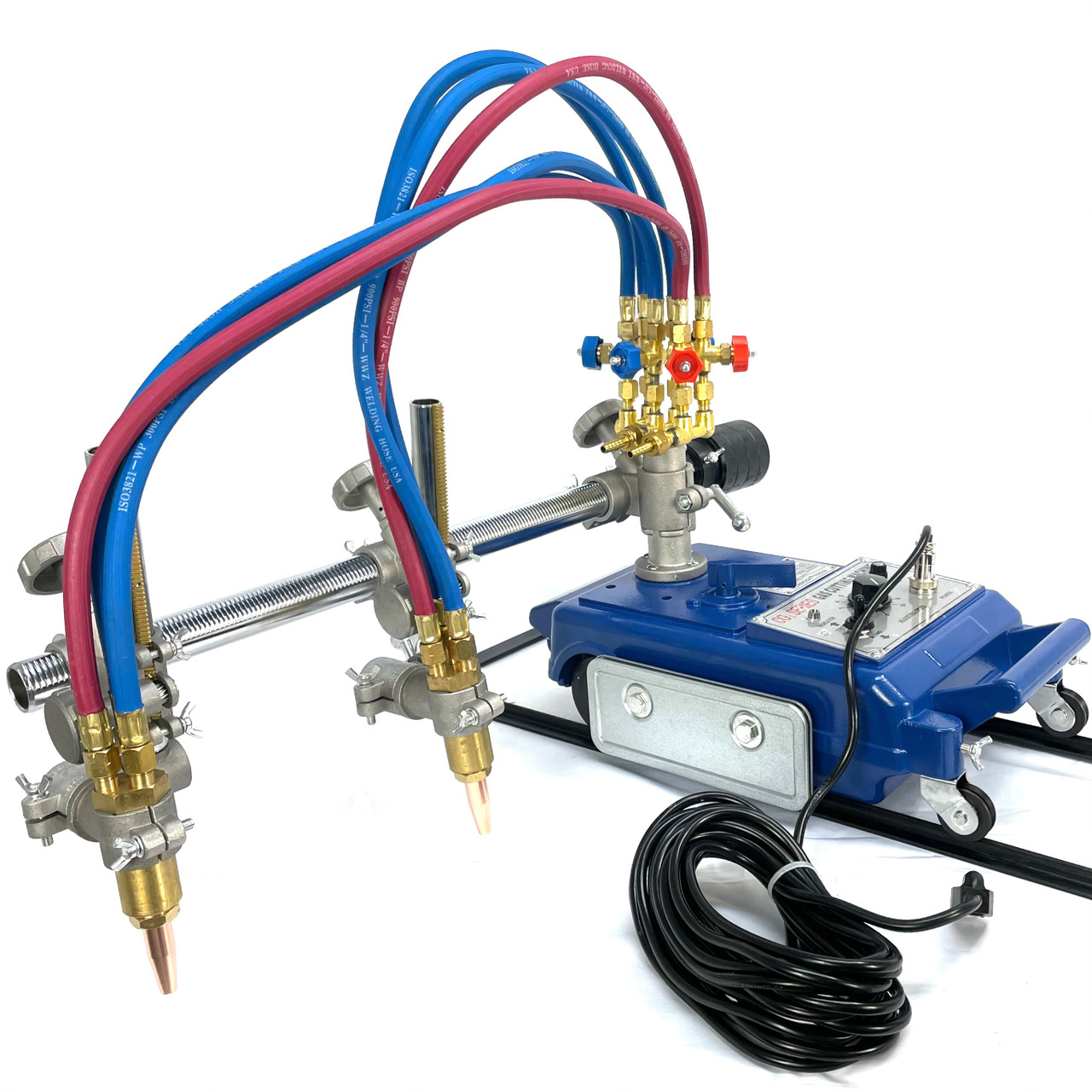 BLUEROCK CG-100 Double Cutting Gas Track Torch Kit - Motorized