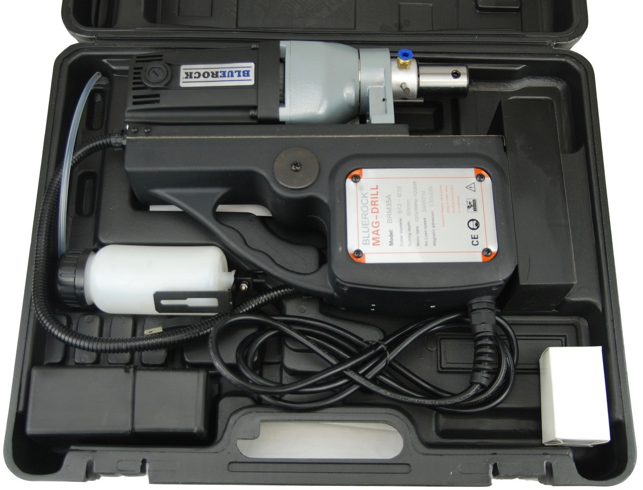 BLUEROCK Black BRM35AB Drill Press Typhoon Mag Drill