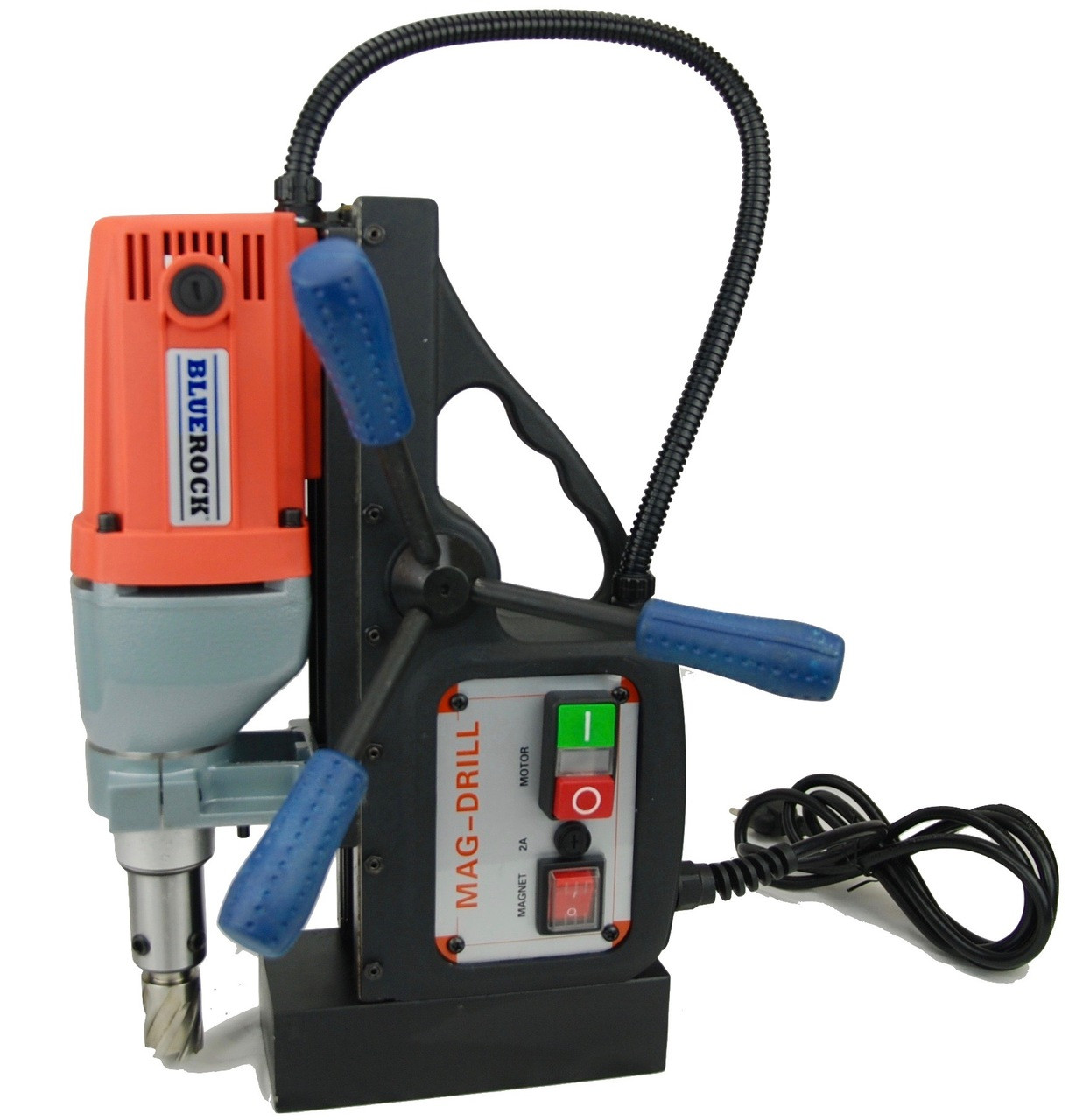 BLUEROCK Red BRM35A Drill Press Typhoon Mag Drill