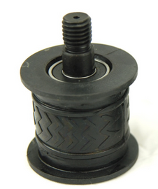 BLUEROCK 40A Replacement Secondary Plastic Wheel with Rubber 1 PC BLUEROCK 40A Replacement Secondary Plastic Wheel with Rubber 1 PC
