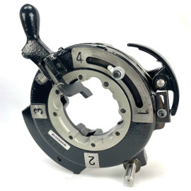 REFURBISHED BLUEROCK 714 2-1/2"-4" Die Head Self Opening RH NPT 26152 for PTM100 & Ridgid 1224 models 26092, 26097, 29858