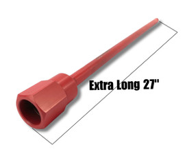 BLUEROCK 0.75" (3/4") x 27” Extra Long Diamond Wet Core Bit for Concrete Core Drills