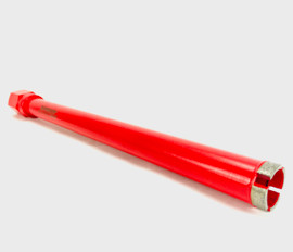 BLUEROCK 1.75" Diamond WET Coring Bit 27" Length For Concrete Core Drill